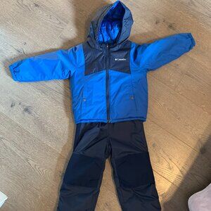Toddler Double Flake™ Snow Set size 4 (ski pants and reversible jacket)